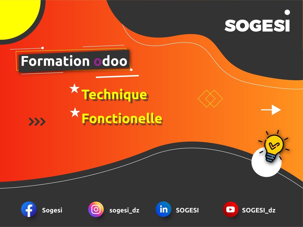 Formation Fonctionnelle Odoo V17 ENT GESTION PROJET(Tarif 1 jour / Candidat)